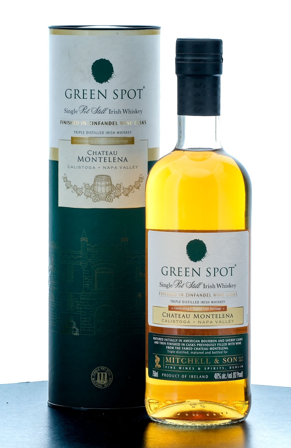 Mitchell & Son Green Spot Chateau Montelena Single Pot Still Irish Whiskey