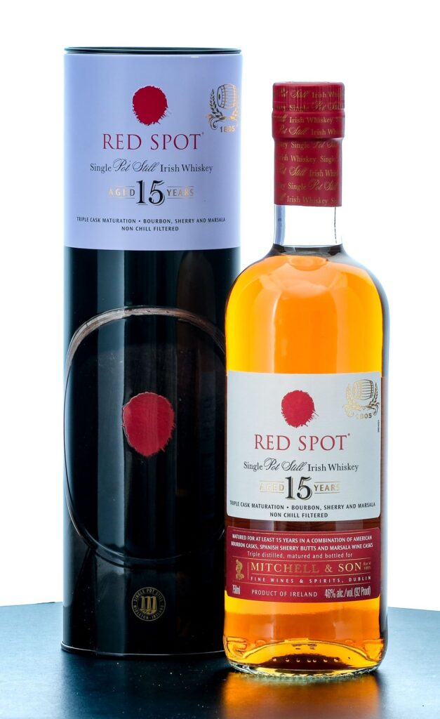 Mitchell & Sons Red Spot 15 Year Single Pot Still Irish Whiskey