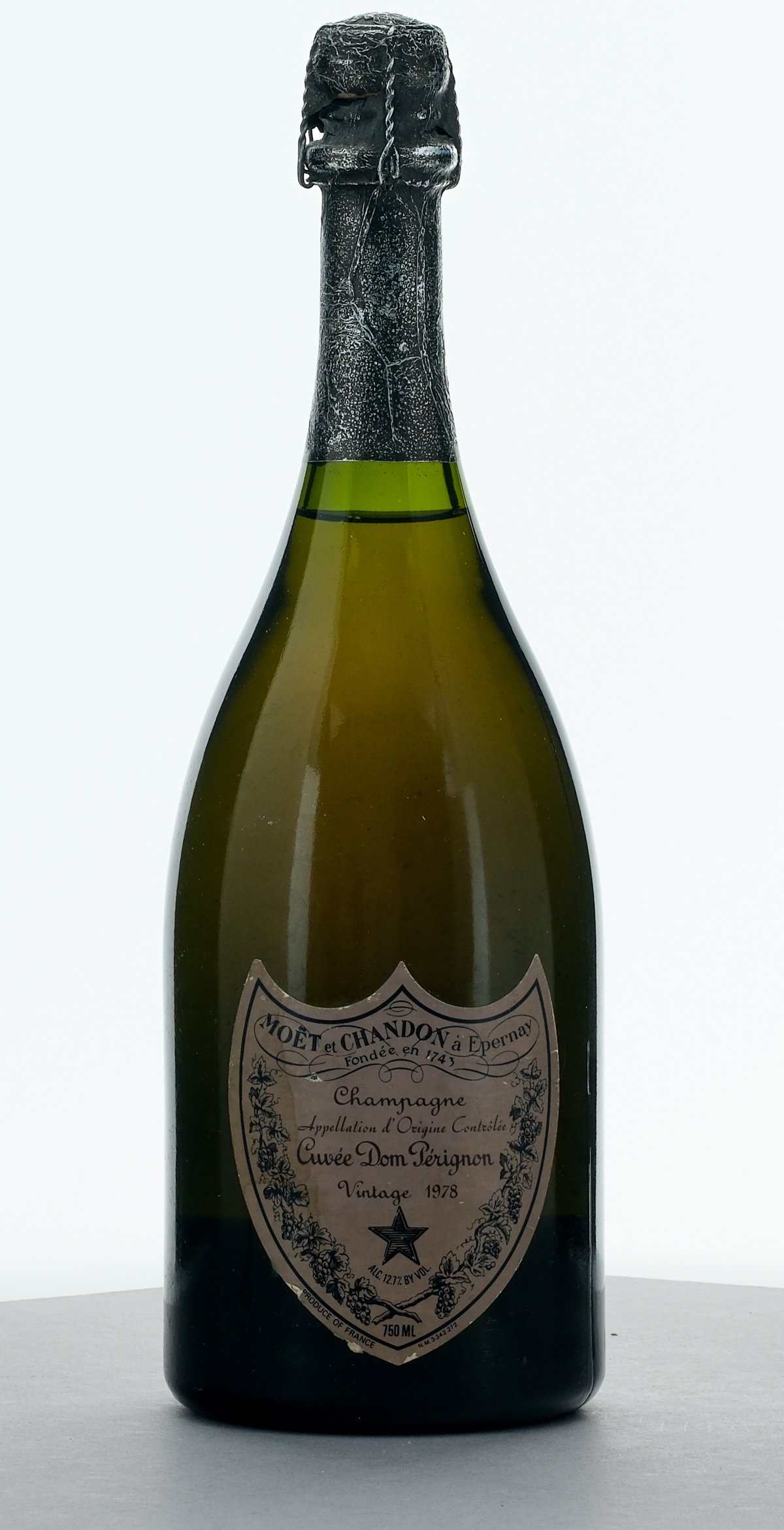 Moët et Chandon Cuvee Dom Perignon Champagne 1978