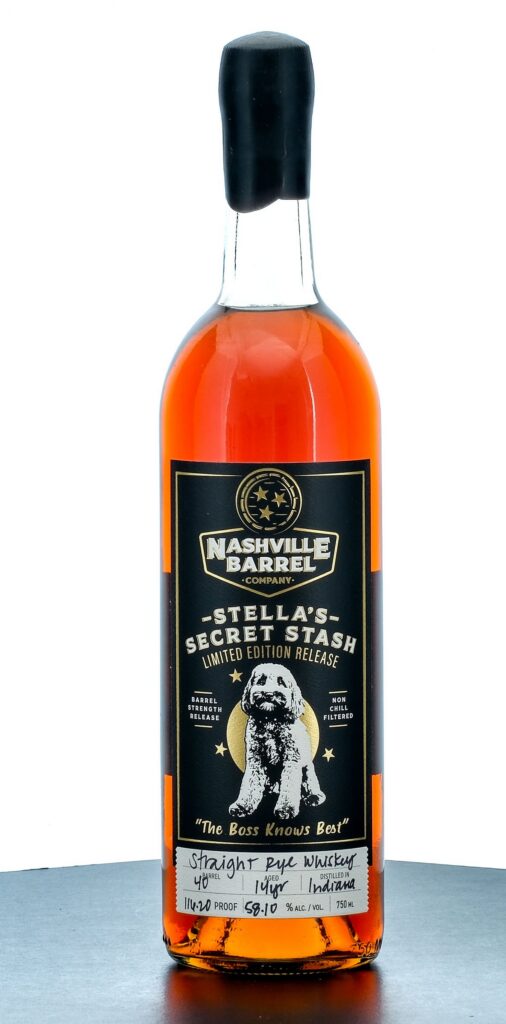 Nashville Barrel Stella's Secret Stash "The Boss Knows Best" 14 Year Limited Edition Rye