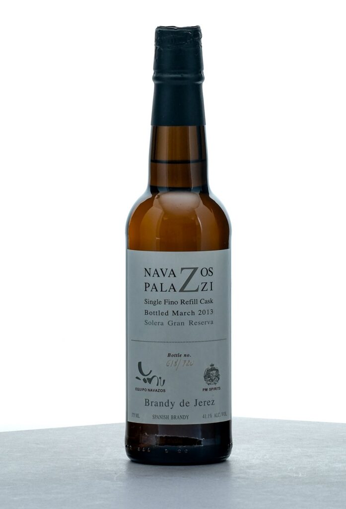 Navazos Palazzi Single Fino Refill Cask Solera Gran Reserva Brandy De Jerez 2015
