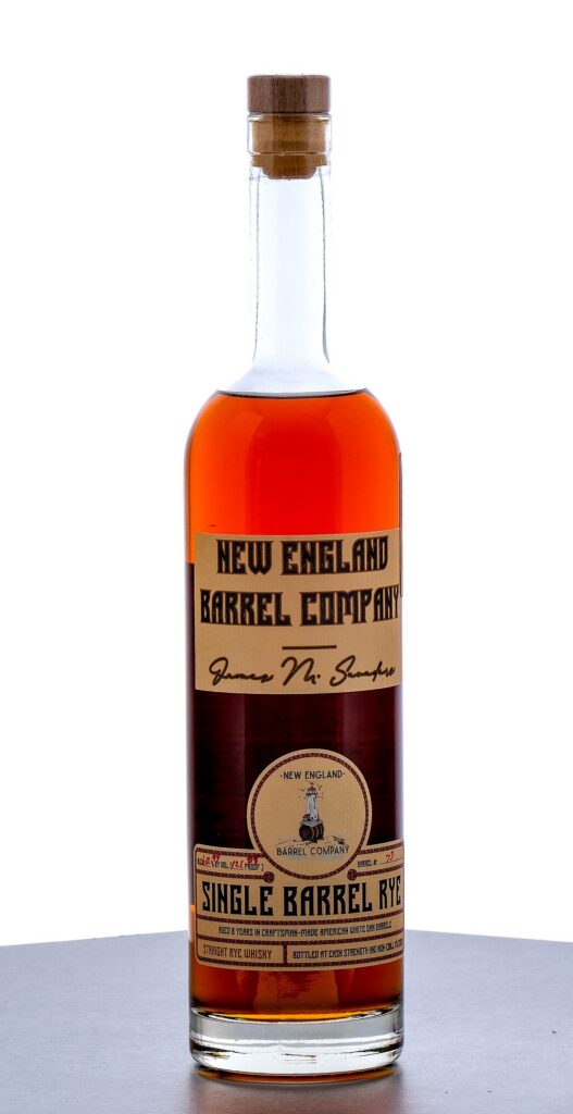 New England Barrel Co 8 Year Single Barrel Cask Strength Straight Rye