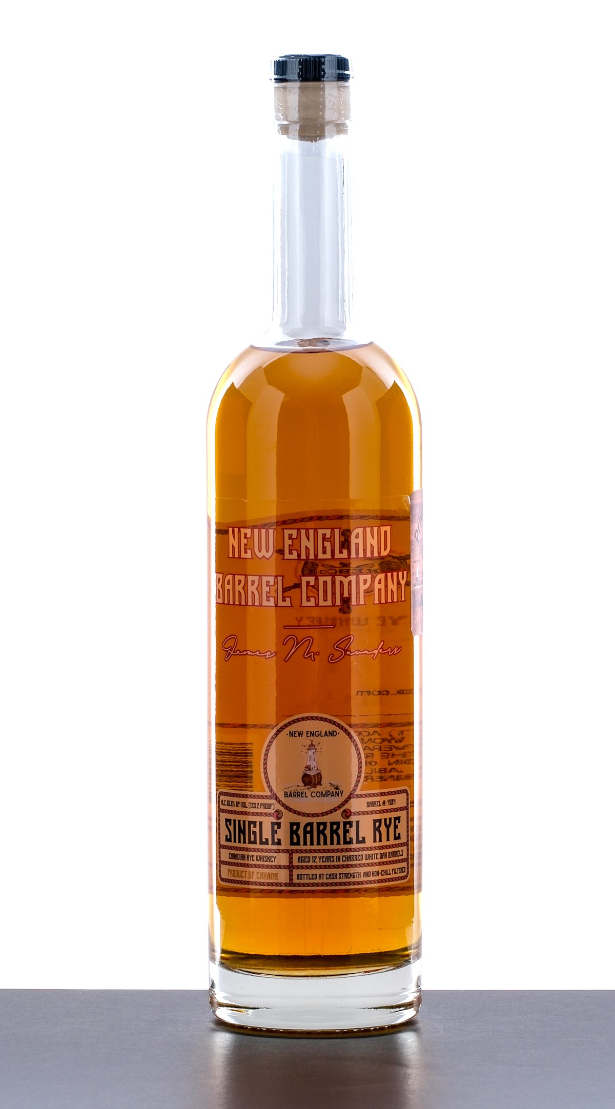 New England Barrel Company Private Single Barrel Canadian Rye 12 Year