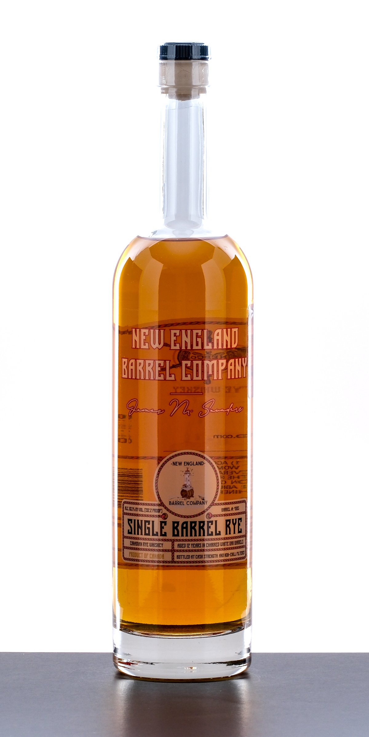 New England Barrel Company Private Single Barrel Canadian Rye 12 Year