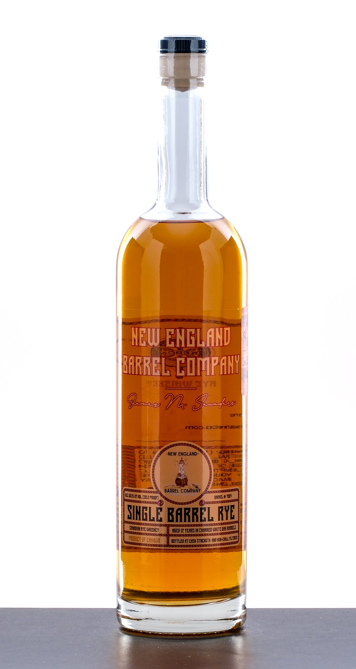 New England Barrel Company Private Single Barrel Canadian Rye 12 Year