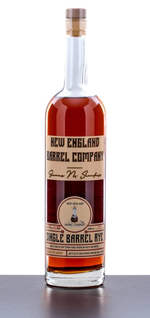 New England Barrel Company Single Barrel Straight Rye 8 Year