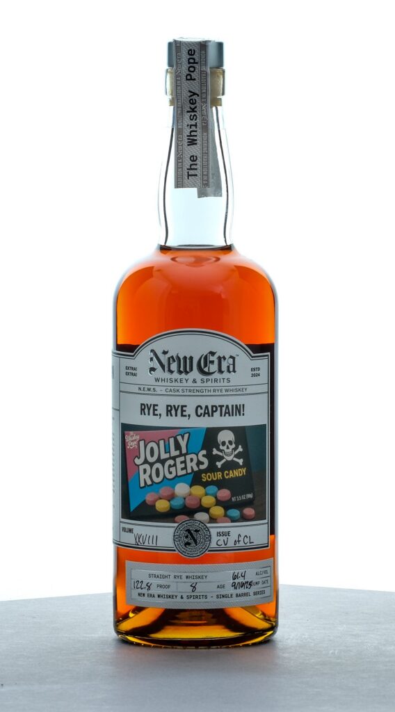 New Era 8 Year Single Barrel Series Cask Strength Straight Rye 2025