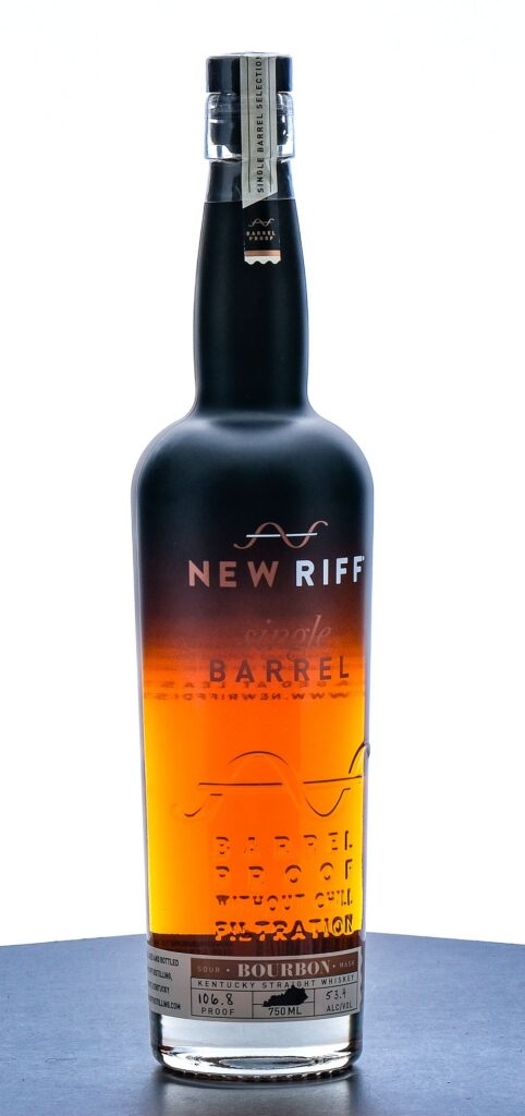 New Riff Single Barrel Barrel Proof Sour Mash Bourbon 2022