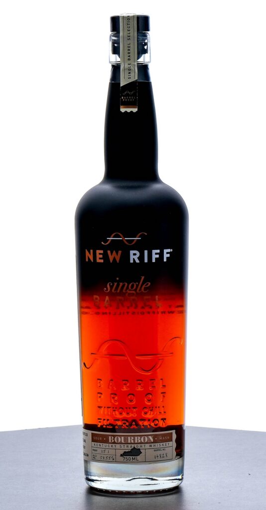New Riff Single Barrel Select Bbl Proof Sour Mash KY Straight Bourbon 2023