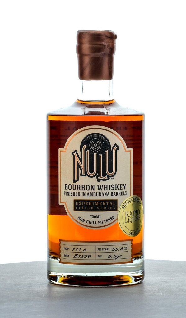 Nulu Experimental Finish Series Amburana Finish 5.5 Year Single Barrel Select Bourbon