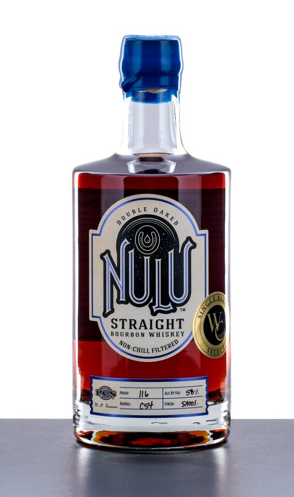 Nulu Single Barrel Select Double Oaked Straight Bourbon 5 Month