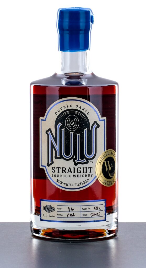 Nulu Single Barrel Select Double Oaked Straight Bourbon 5 Month