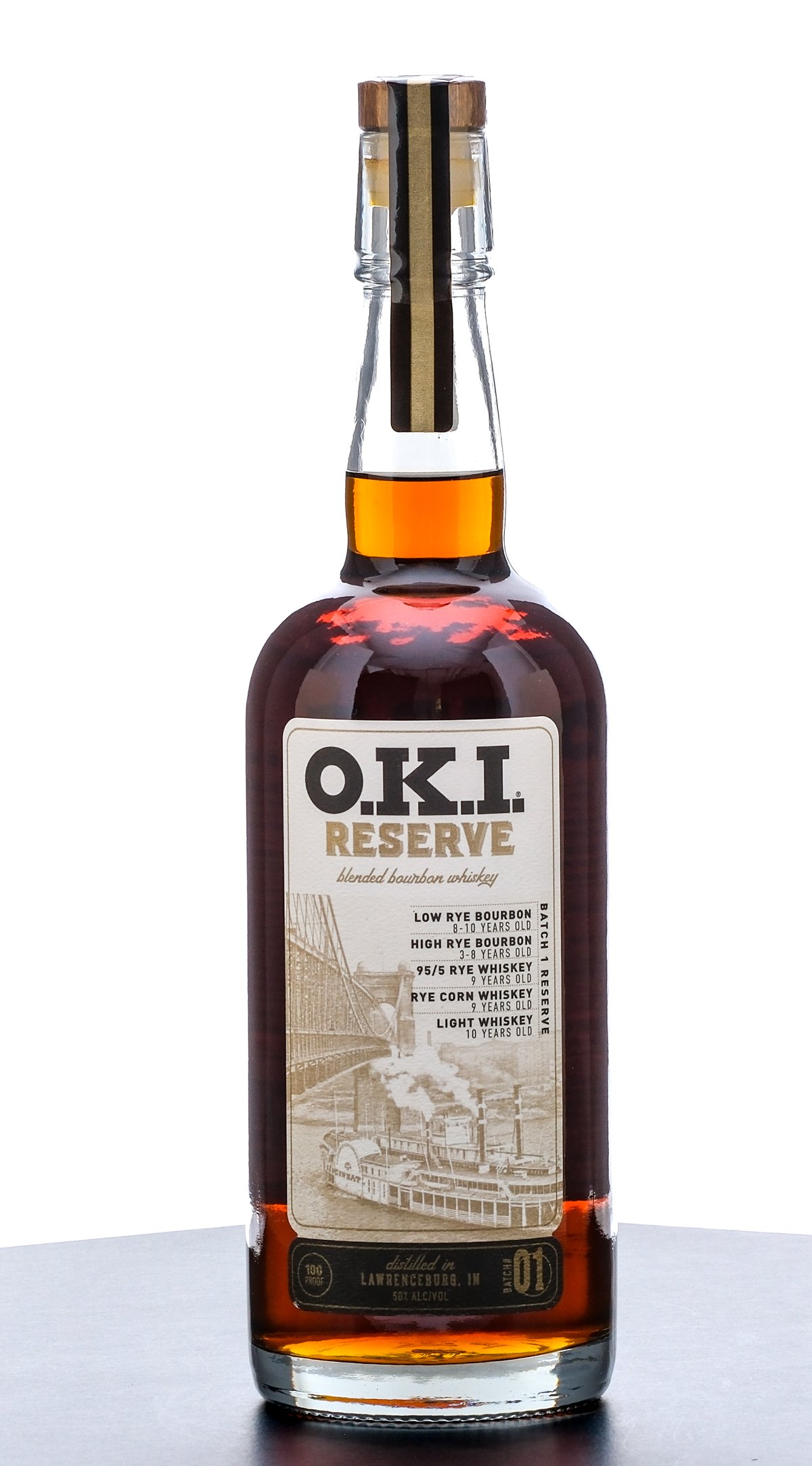 O.K.I. Reserve Blended Bourbon Whiskey Batch 01 (2022)