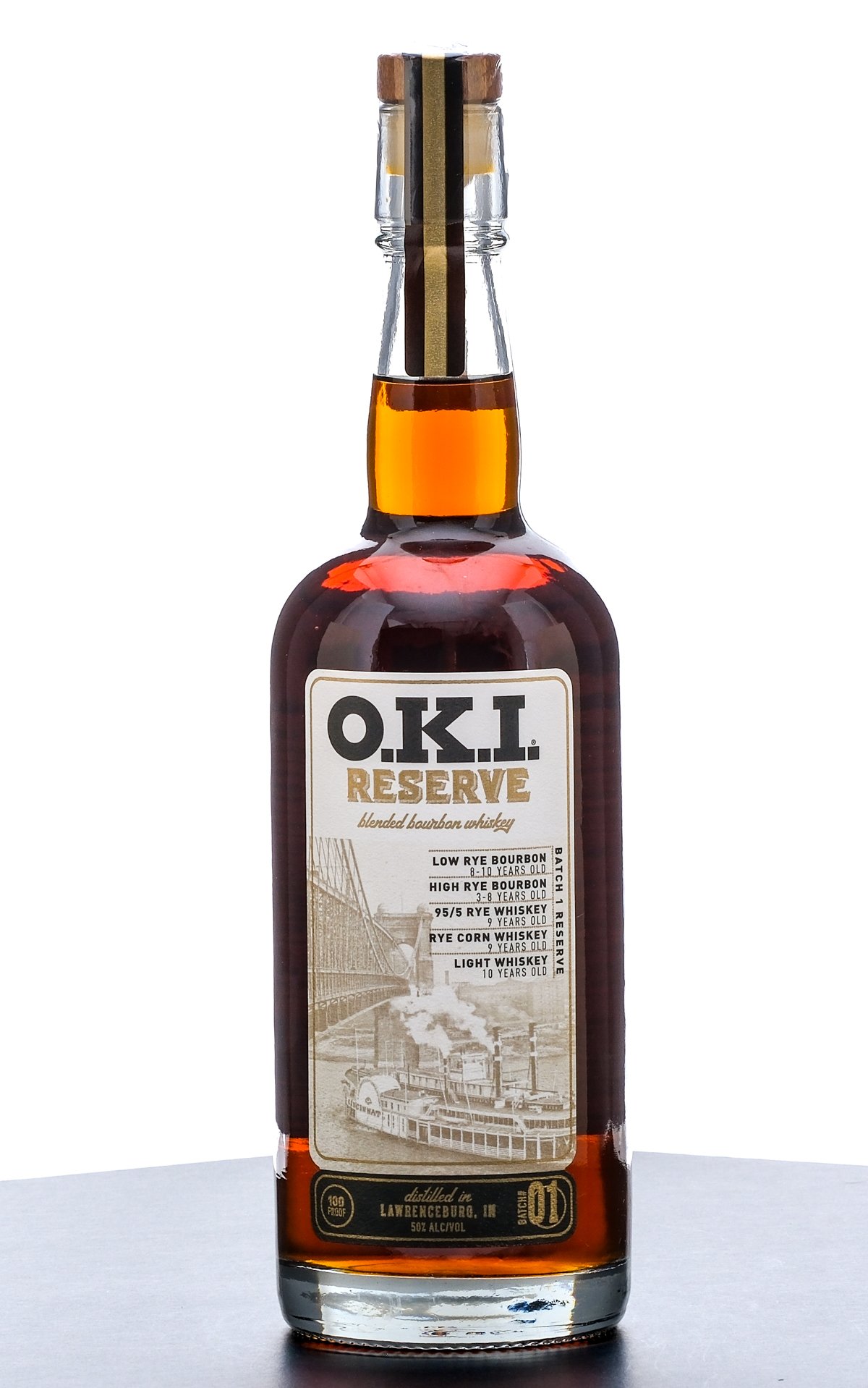 O.K.I. Reserve Blended Bourbon Whiskey Batch 01 (2022)