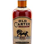 Old Carter Small Batch Straight Rye Whiskey Barrel Strength Batch 10