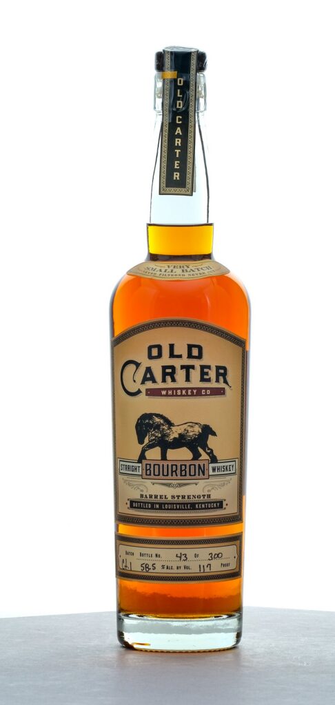 Old Carter Very Small Batch Barrel Strength Straight Bourbon Batch CT-1