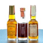 Old Crow, Old Fitzgerald, Old Taylor Straight Bourbon Vintage Mini Group (3 Bottles) (photo 2)