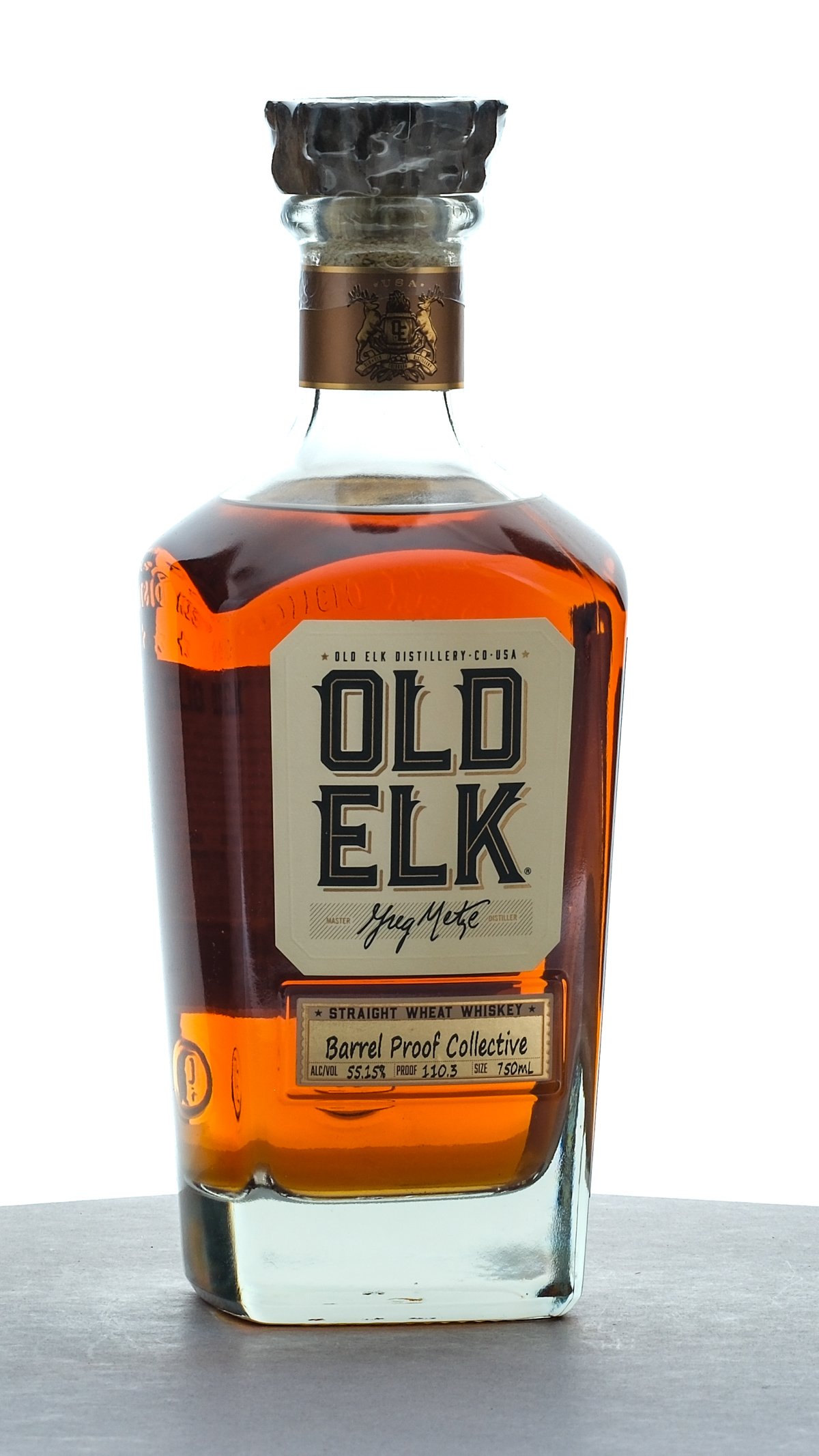 Old Elk 6 Year Barrel Proof Collective x Gordon's Collaboration Straight Wheat Whisky