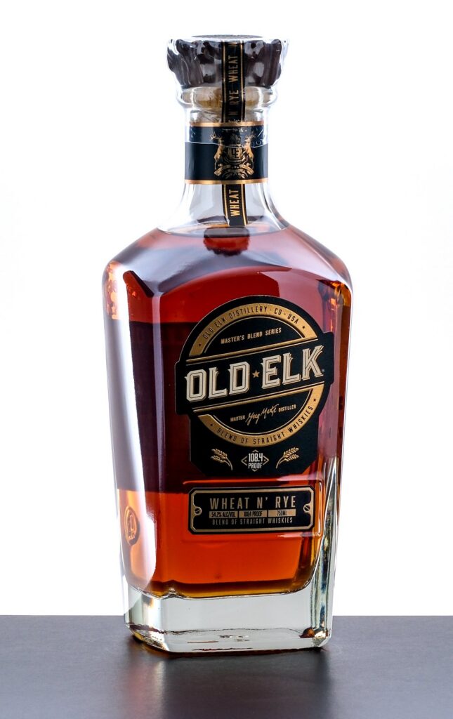 Old Elk Master's Blend Series Wheat N' Rye Whiskey 108.4 Proof