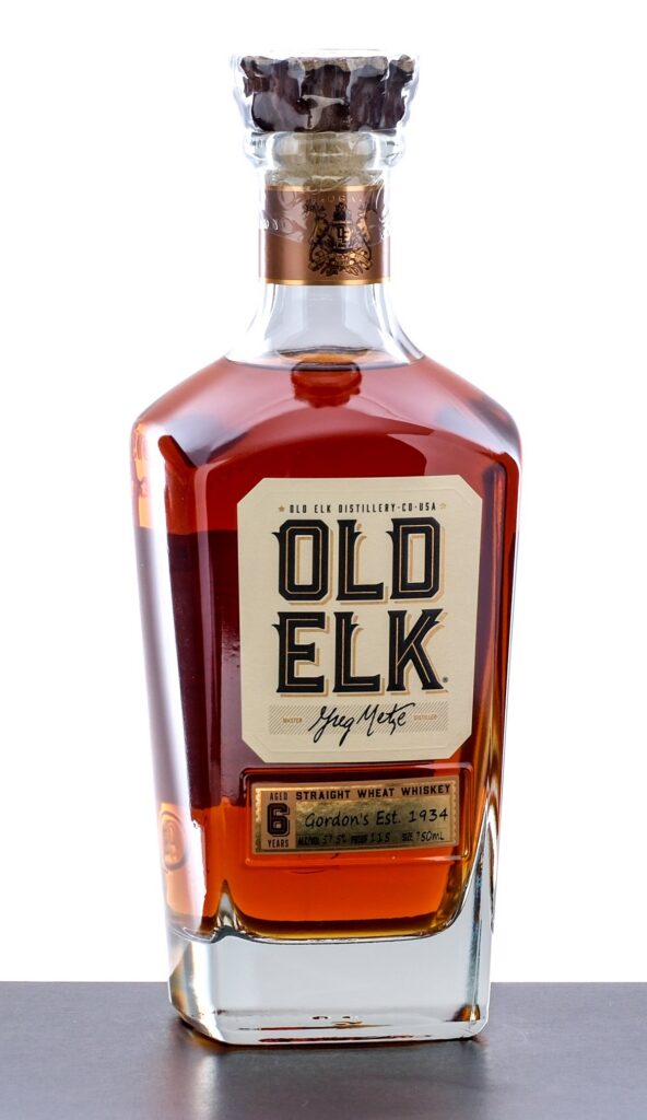 Old Elk Straight Wheat Whiskey Aged 6 Years Private Barrel: Gordon's Est 1934