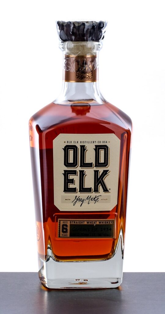 Old Elk Straight Wheat Whiskey Aged 6 Years Private Barrel: Gordon's Est 1934