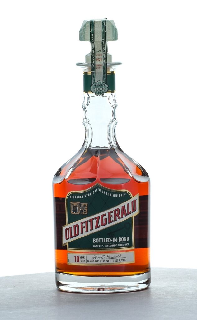 Old Fitzgerald 10 Year Bottled In Bond Straight Bourbon Spring 2023