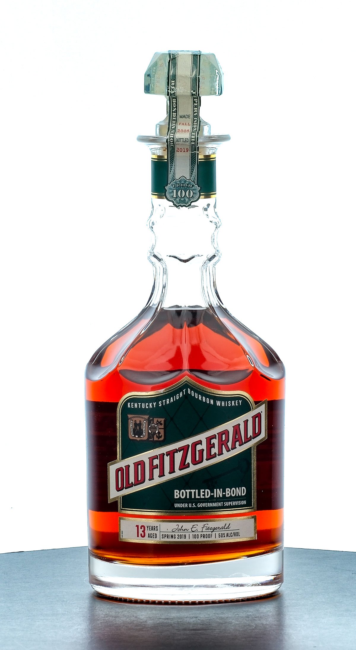 Old Fitzgerald 13 Year Bottle In Bond Straight Bourbon 2019