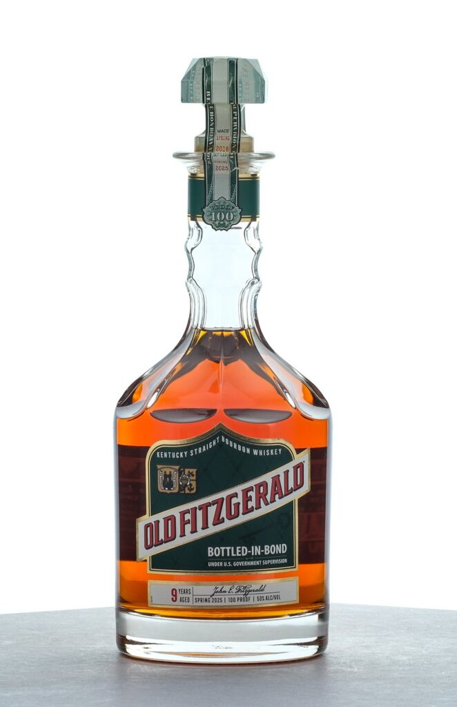 Old Fitzgerald 9 Year Bottled In Bond Straight Bourbon Spring 2025