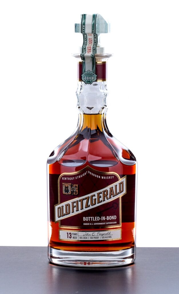 Old Fitzgerald Bottled In Bond Bourbon 13 Year 25th Anniversary Decanter 2024