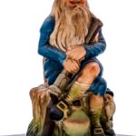 Old Fitzgerald Prime 7 Year KY Straight Bourbon in Rip Van Winkle Porcelain Decanter 1971