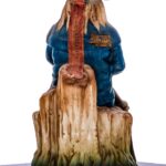 Old Fitzgerald Prime 7 Year KY Straight Bourbon in Rip Van Winkle Porcelain Decanter 1971 (photo 4)