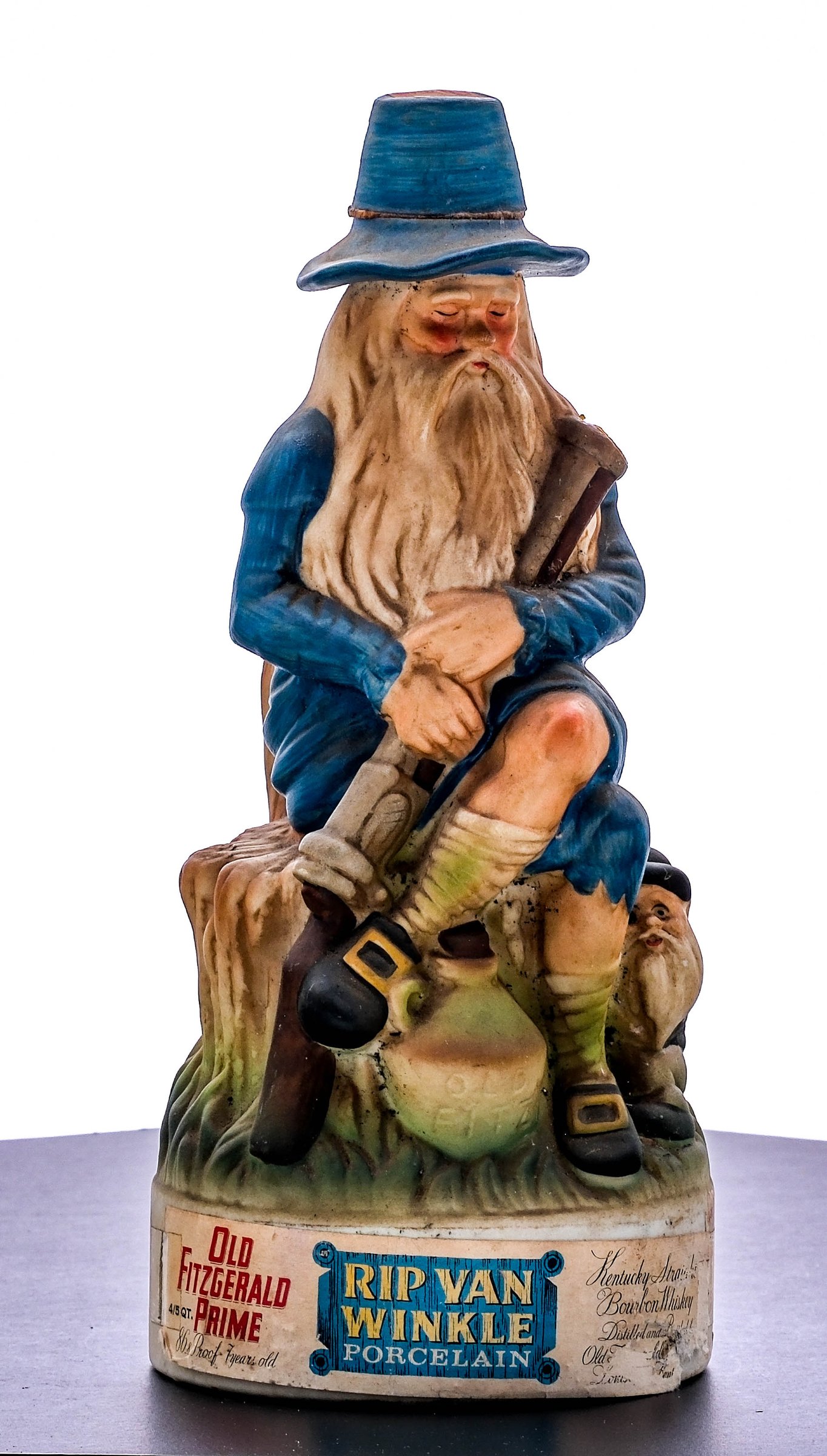Old Fitzgerald Prime 7 Year Rip Van Winkle Decanter 1971