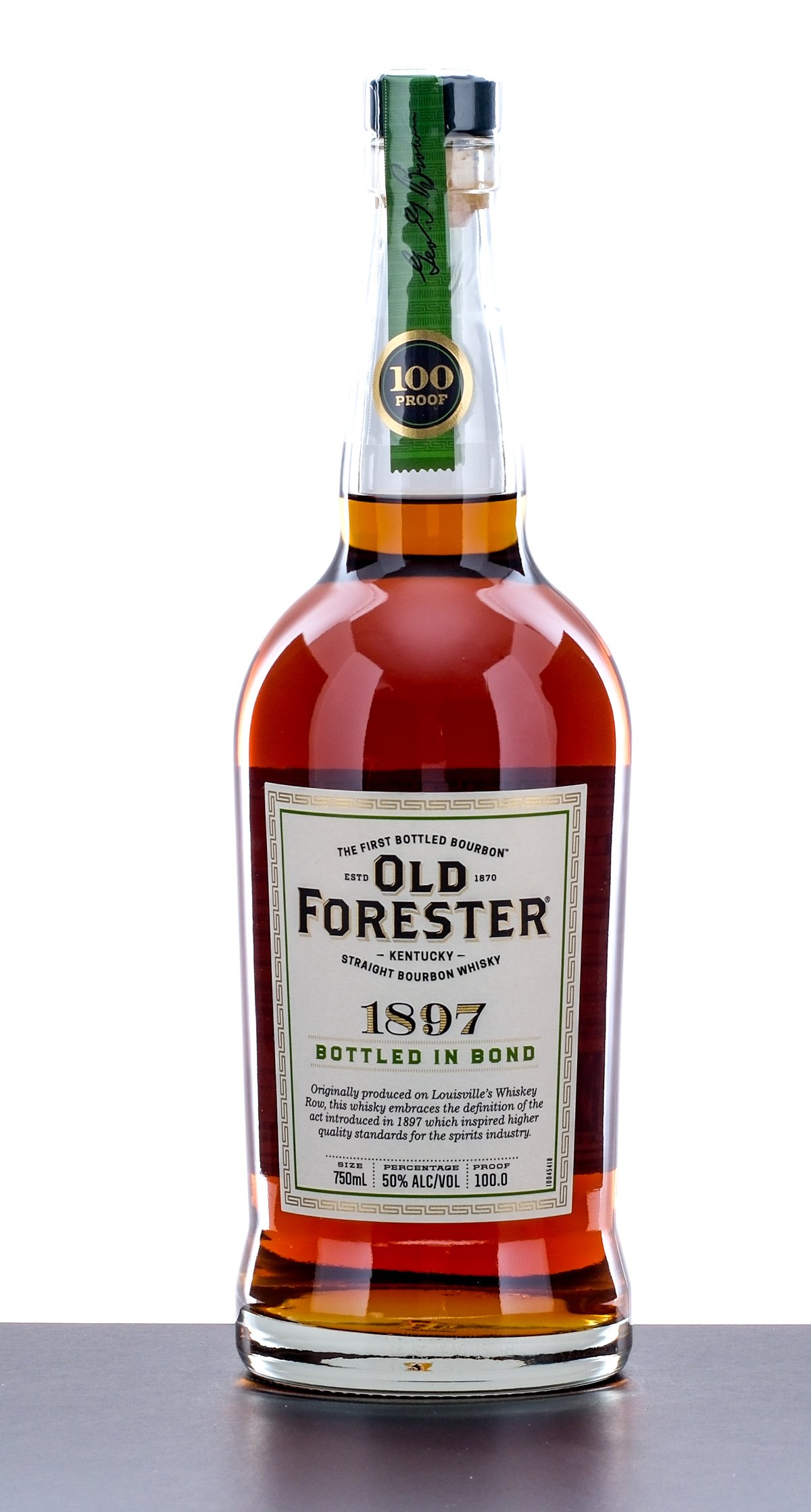 Old Forester 1897 Bottled in Bond 100 Proof Bourbon