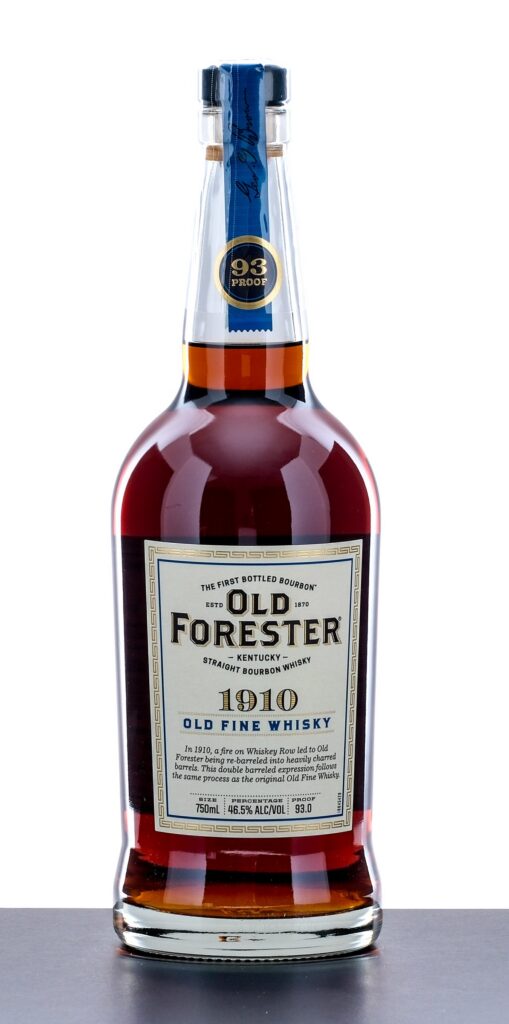 Old Forester 1910 Old Fine Whiskey 93 Proof Kentucky Bourbon