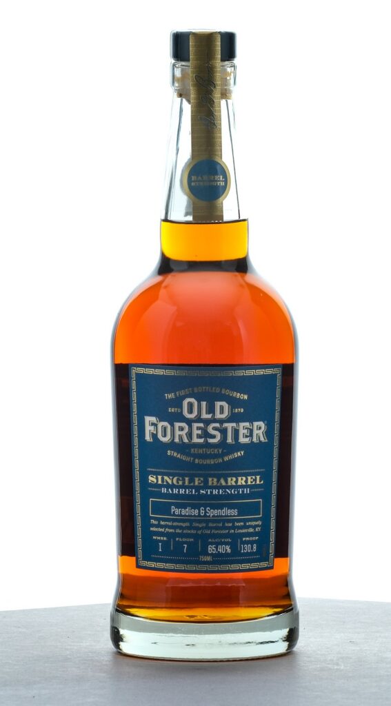 Old Forester Private Selection Single Barrel Cask Strength Bourbon 130.8 Proof