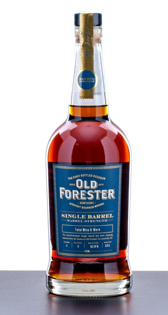 Old Forester Single Barrel Bbl Strength 124.5 Proof Total Wine & More Store Pick