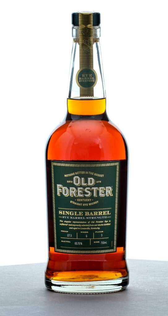 Old Forester Single Barrel Bbl Strength Straight Rye