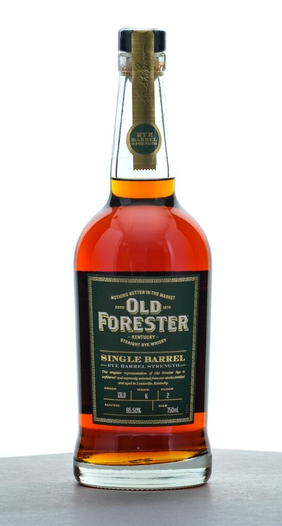 Old Forester Single Barrel Bbl Strength Straight Rye