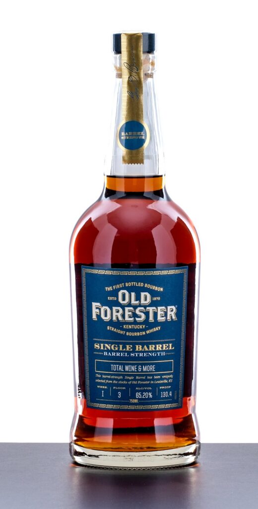 Old Forester Single Barrel Bbl Strength Total Wine & More Store Pick