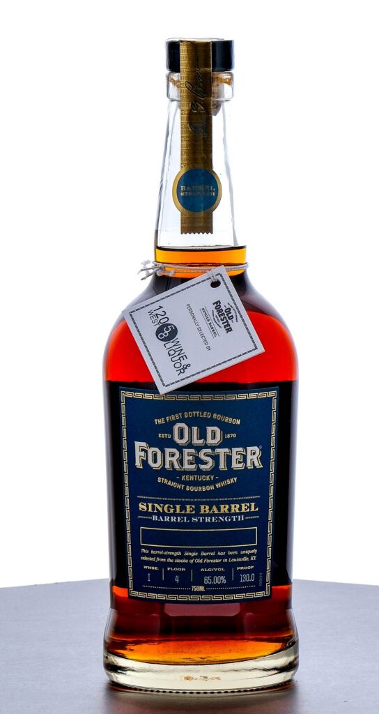 Old Forester Single Barrel Select Bbl Strength Straight Bourbon