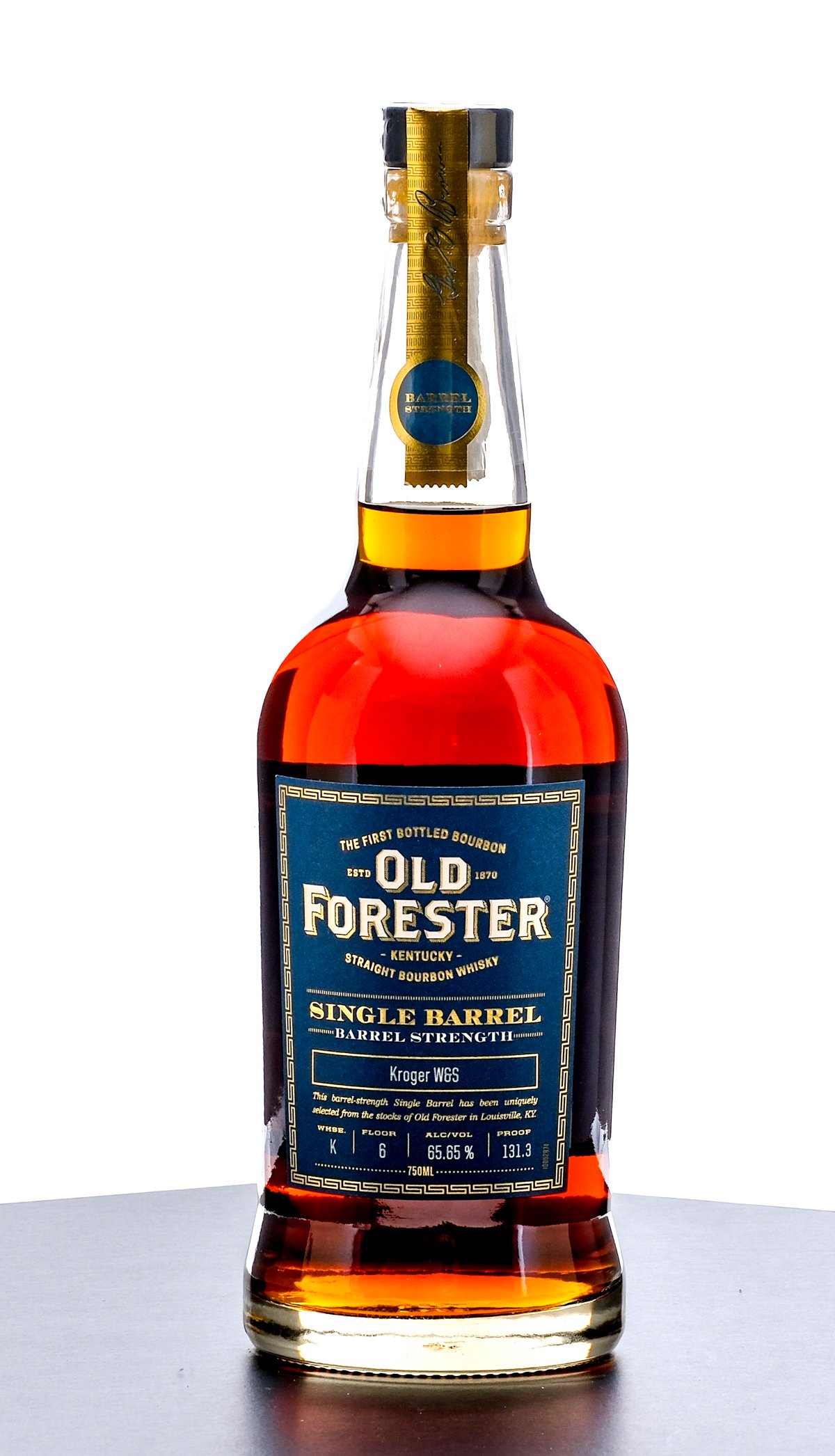 Old Forester Single Barrel Select Bbl Strength Straight Bourbon