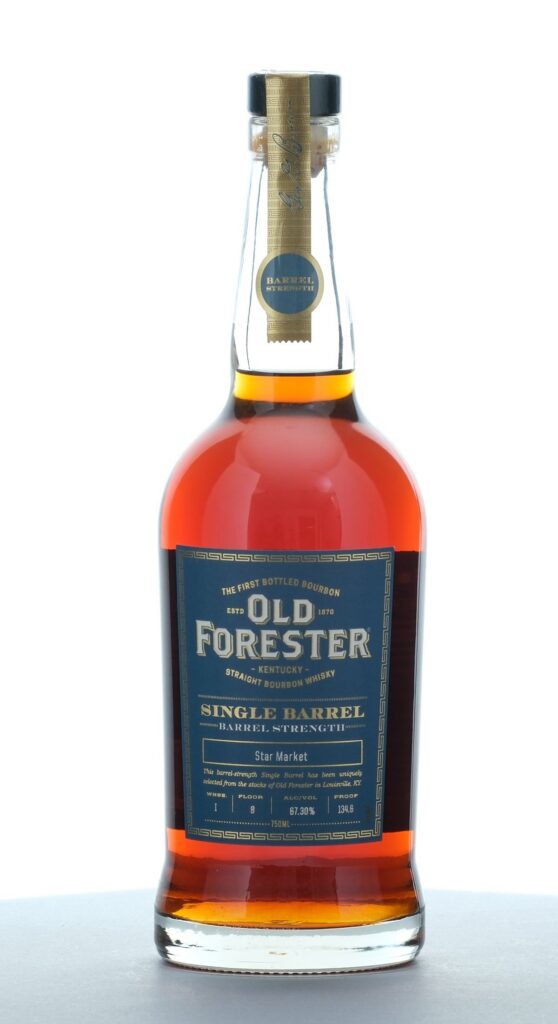 Old Forester Star Market Single Barrel Bbl Strength Straight Bourbon