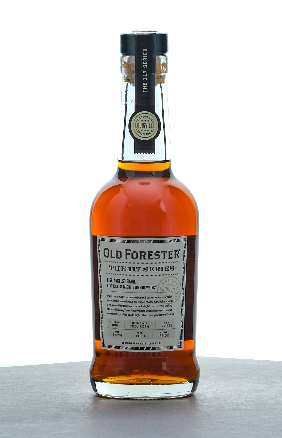 Old Forester 'The 117 Series' Straight Bourbon Batch No. 003 2024 375ml