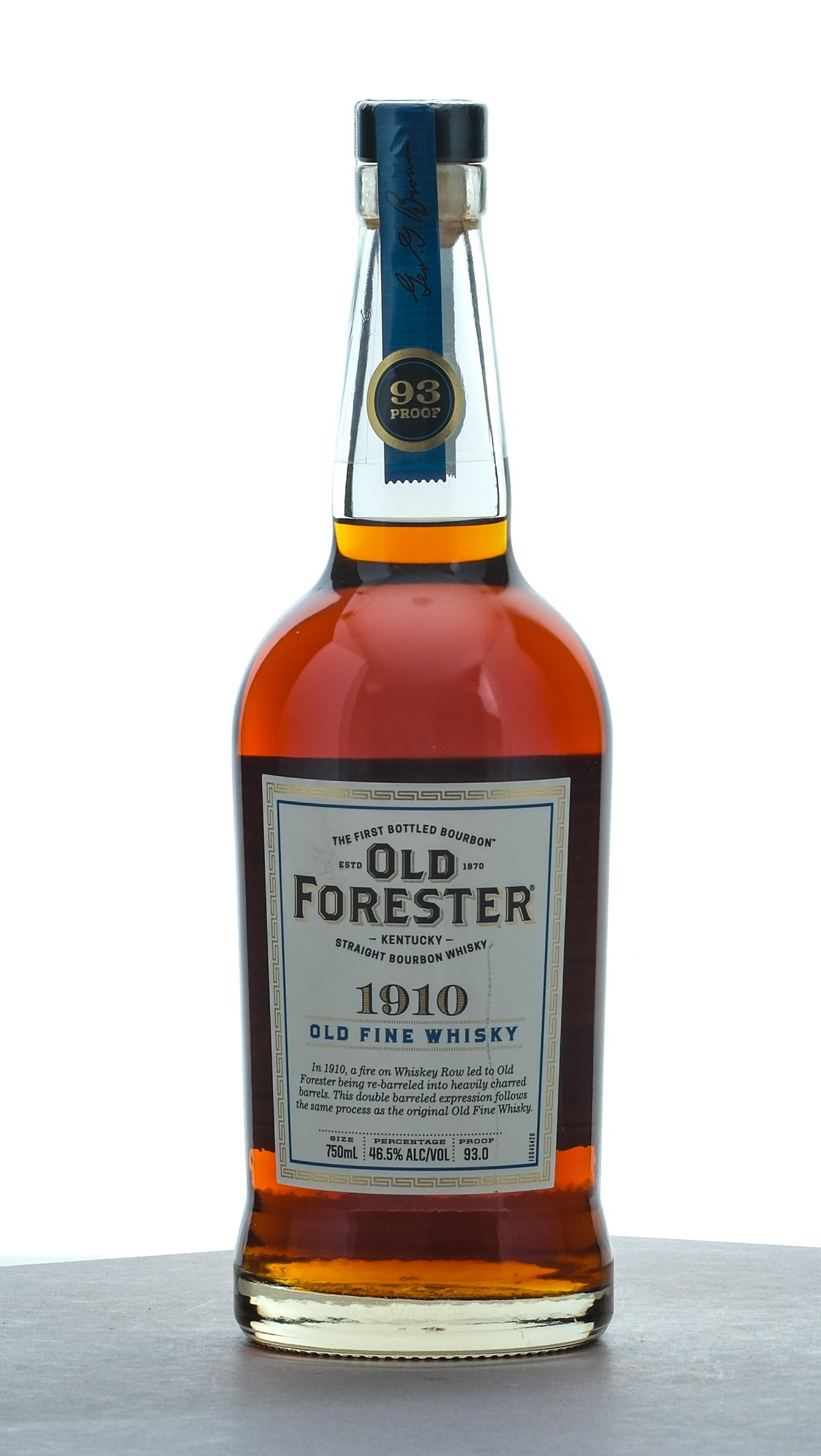 Old Forester Whiskey Row Series '1910 Old Fine Whisky' Straight Bourbon