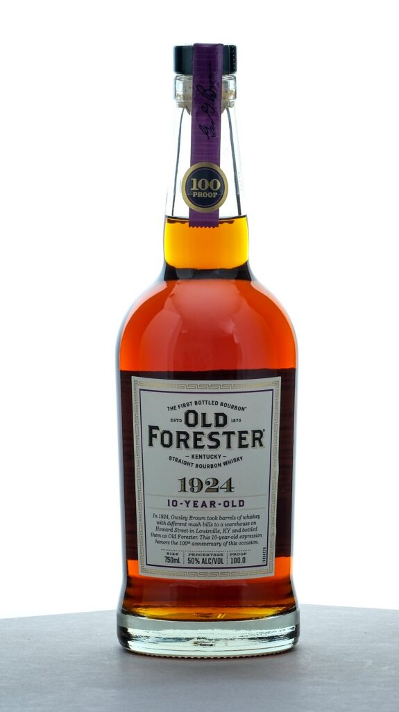 Old Forester Whiskey Row Series "1924" 10 Year Straight Bourbon 2024