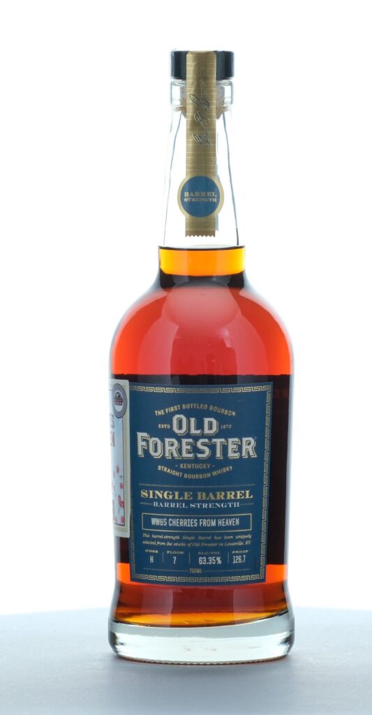 Old Forester WW&S "Cherries From Heaven" Single Barrel Bbl Strength Straight Bourbon