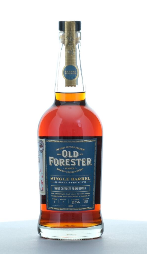 Old Forester WW&S "Cherries From Heaven" Single Barrel Bbl Strength Straight Bourbon