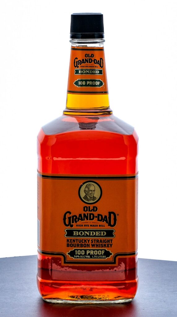 Old Grand-Dad 4 Year Bonded KY Straight Bourbon 1.75L