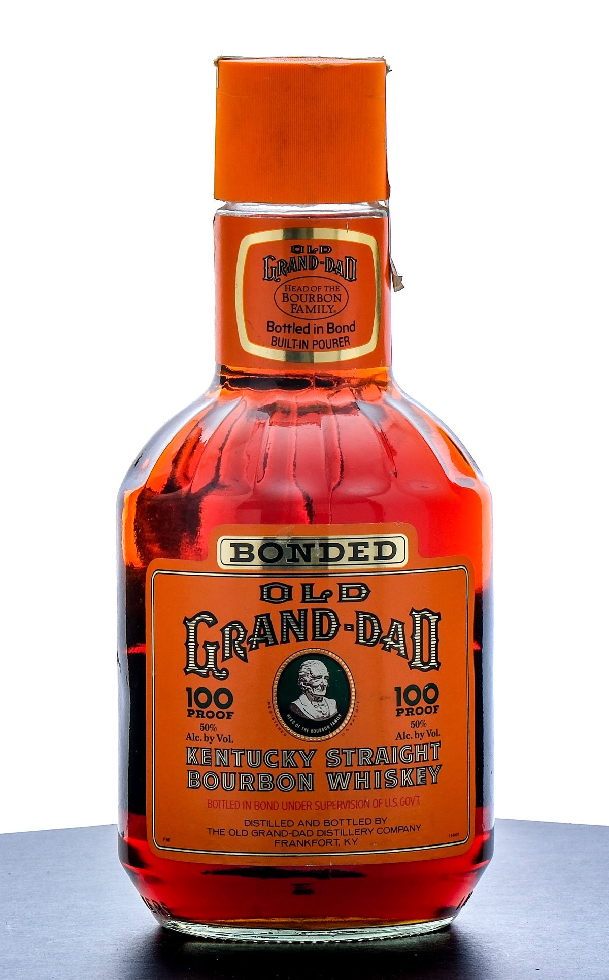 Old Grand-Dad Bonded Bourbon Vintage Bottle 1.75L 1988