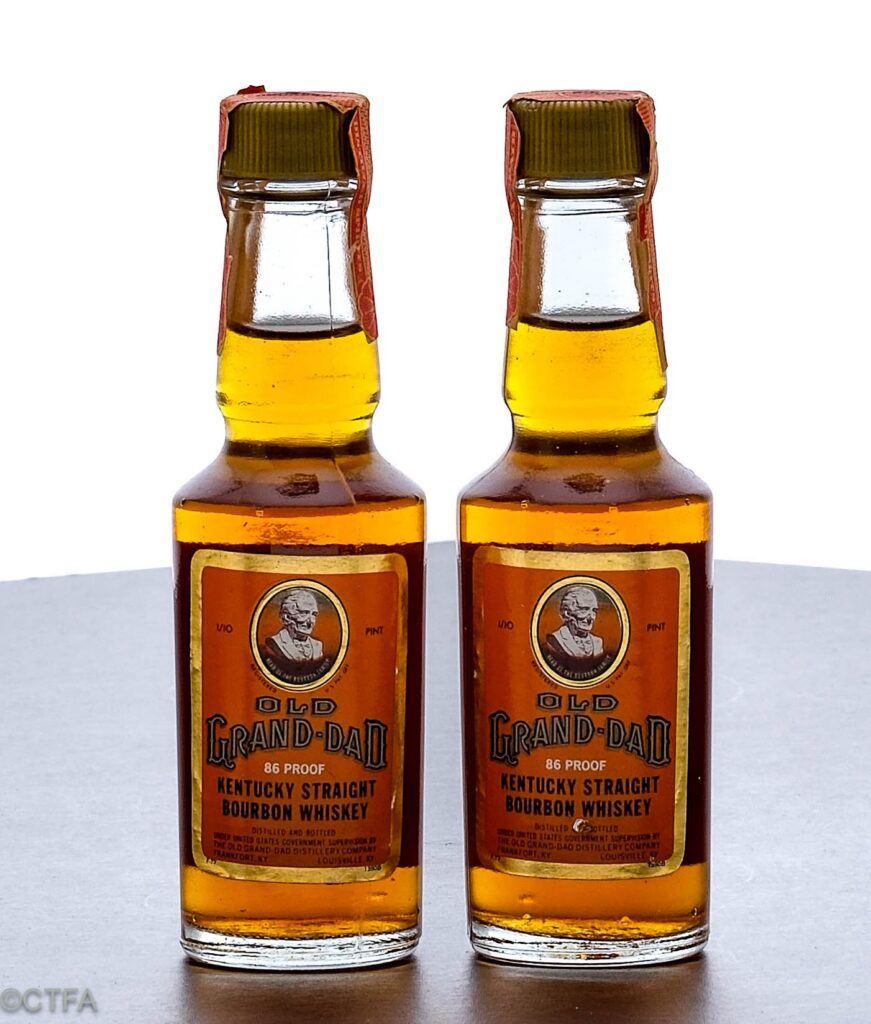 Old Grand-Dad KY Straight Bourbon Mini Group (2 Bottles)